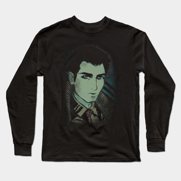 Deckard Long Sleeve T-Shirt by MondoDellamorto